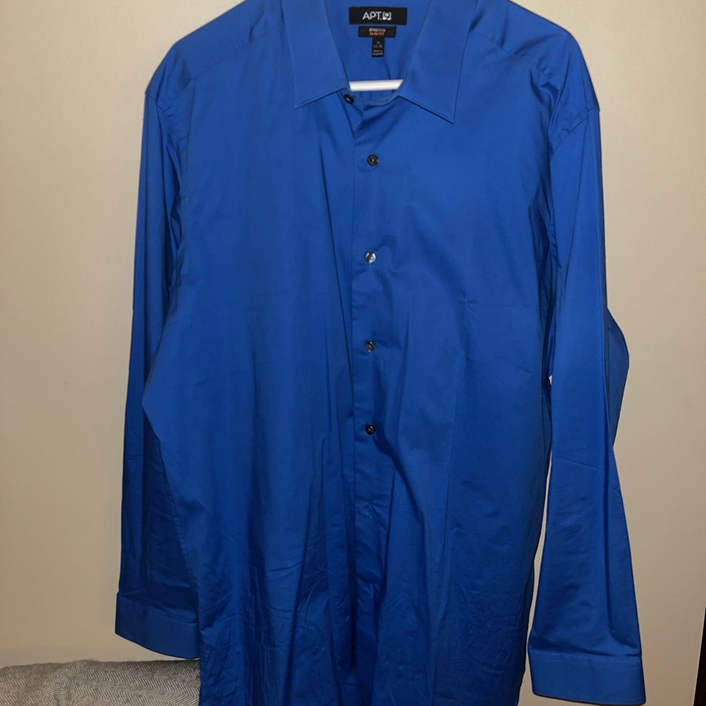 Apt. 9 Men's Vibrant Blue Shirt Jacket
